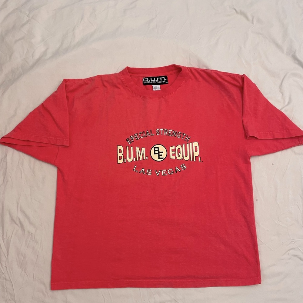Pink B.U.M Vegas tee